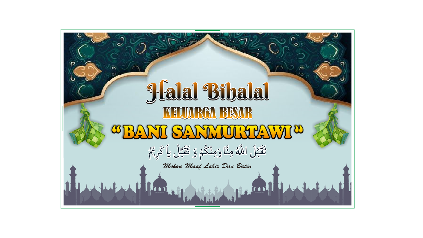 Banner Halal Bihalal Untuk Tahun Ini