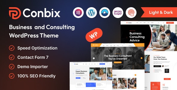 Conbix - Business Consulting WordPress Theme
